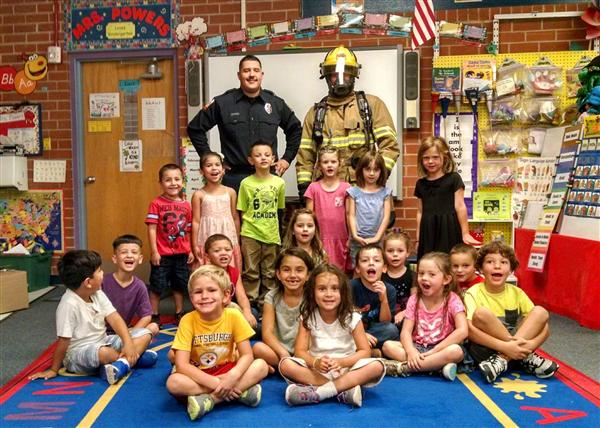 Firefighter Visit 